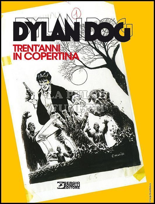 DYLAN DOG - TRENT'ANNI IN COPERTINA